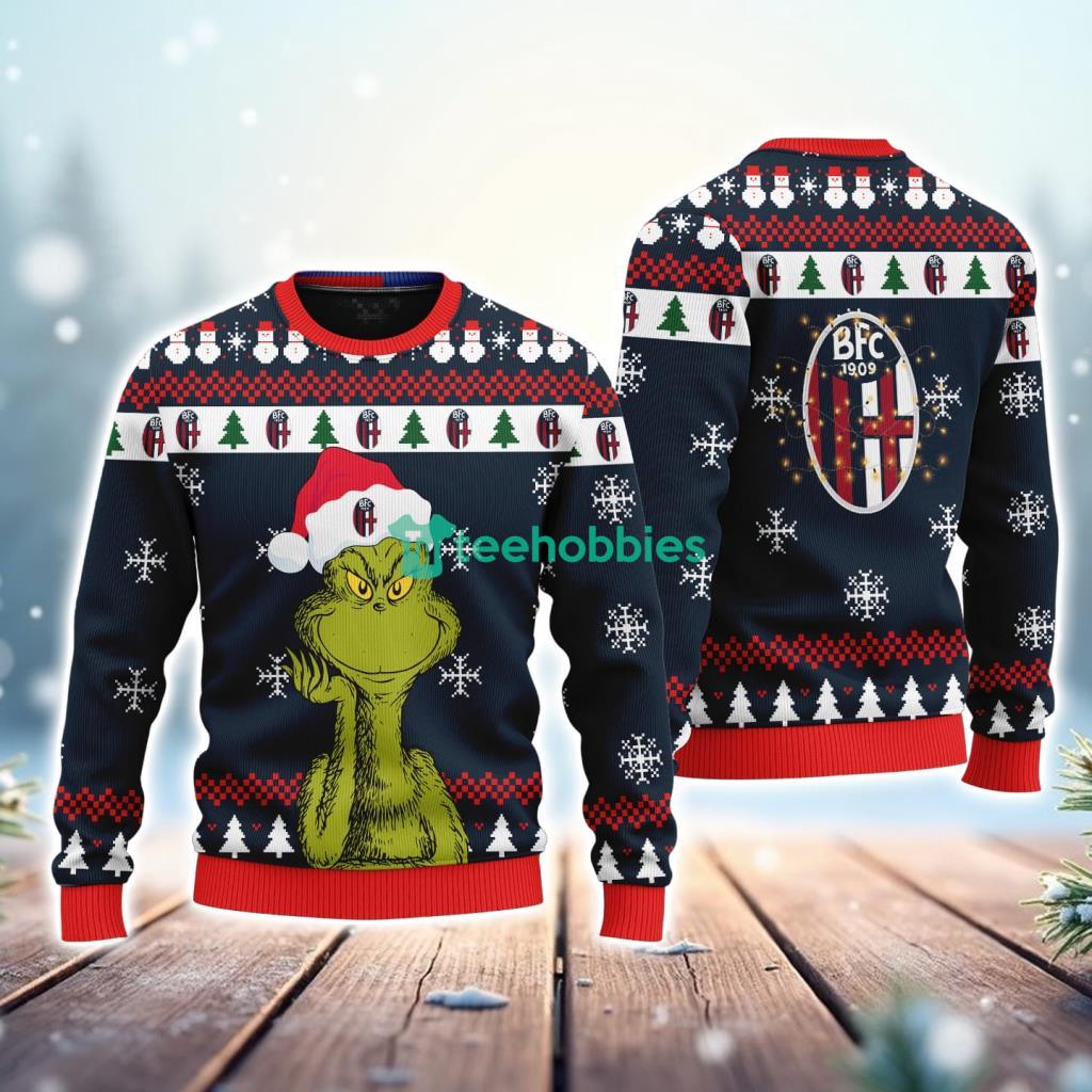 Bologna The Grinch Funny Merry Christmas Uglly Sweater 3D New Trend