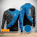 Bombay Sapphire Skull Halloween Sweater For Men Women