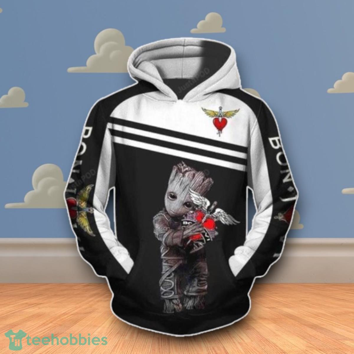 Bon Jovi 3D Hoodie Impressive Gift