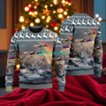 Bonza Boeing 737 Max American Airlines Christmas House Under The Rainbow Ugly Sweater For You
