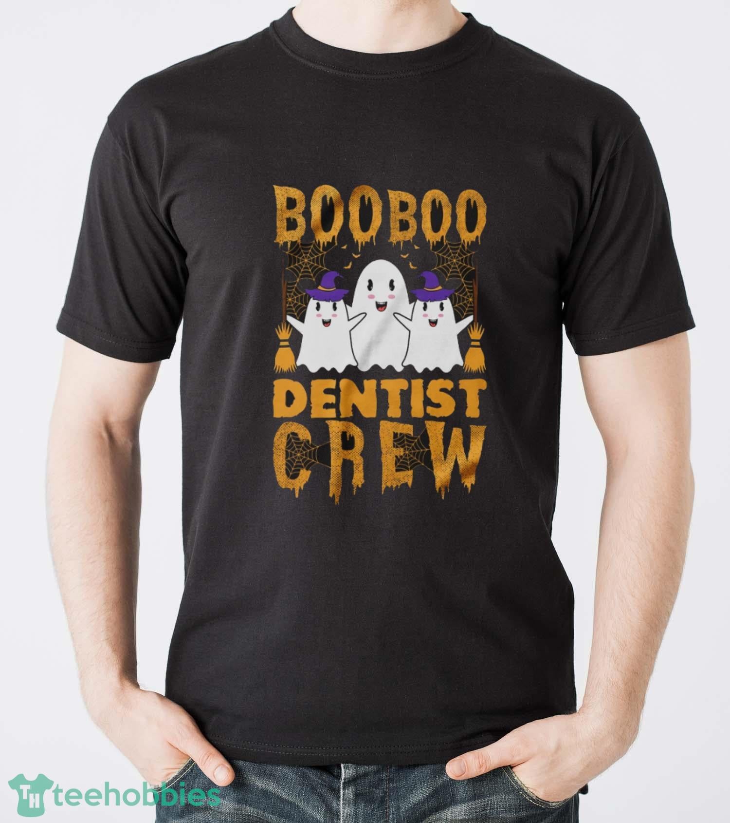 Boo Dentist Crew Shirt, Halloween Dentist Shirt