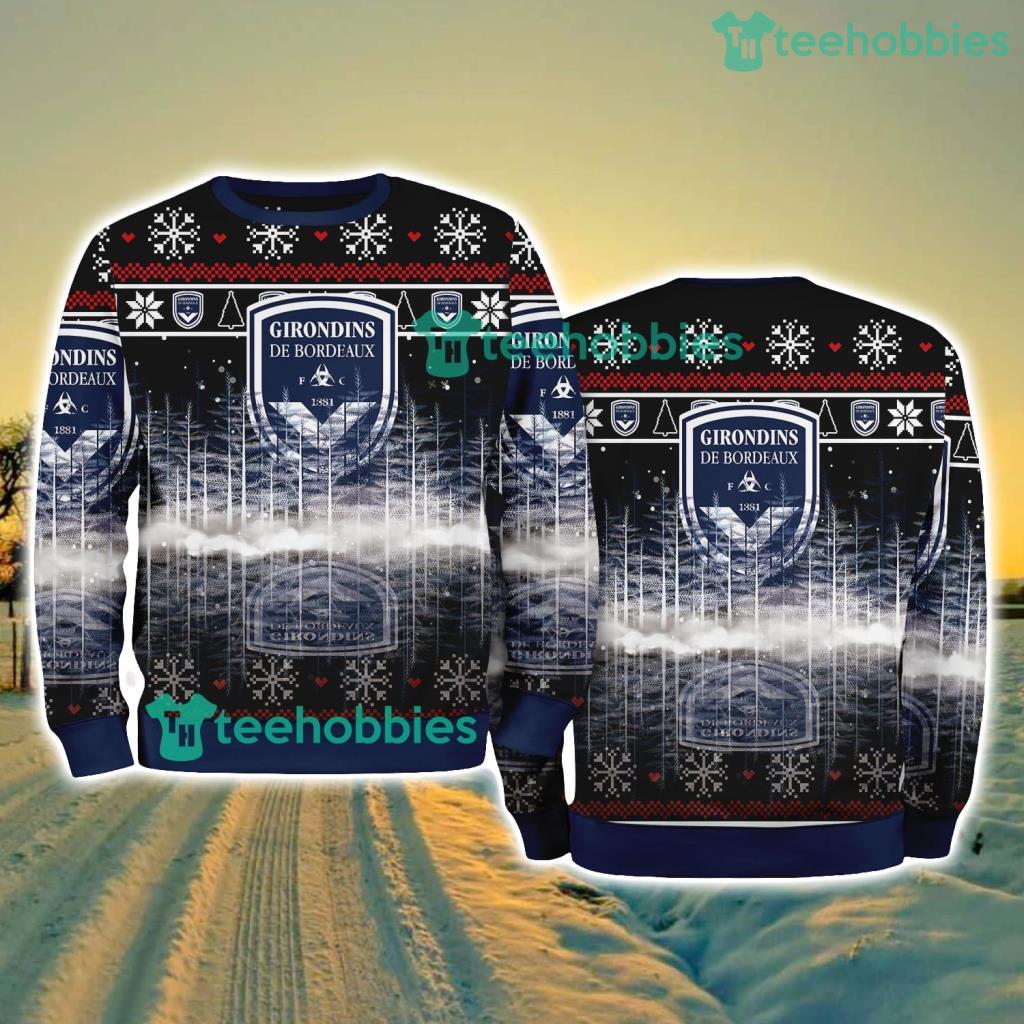Bordeaux Pine Christmas Ugly Sweater New Style Best Gift For Fans