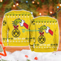 Borussia Dortmund Grinch Hand Ugly Christmas Sweater 3D