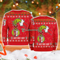 Braga Grinch Hand Ugly Christmas Sweater 3D