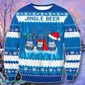 Bud Light Jingle Beer Ugly 3D Sweater Style Gift