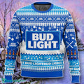 Bud Light Ugly 3D Sweater Style Gift