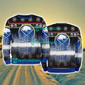 Buffalo Sabres Logo Brand Pine Tree Christmas Pattern Christmas Ugly Sweater