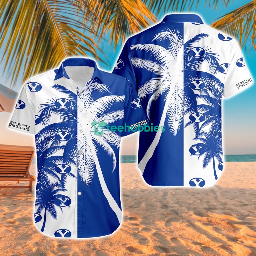 Byu Cougars Ncaa Aloha Tropical Hawaiian Shirt For Men And Women Custom Name