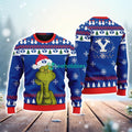 BYU Cougars NCAA The Grinch Funny Merry Christmas Ugly Sweater 3D New Trend