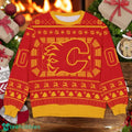 Calgary Flames NHL Ugly Christmas Sweater Team Holiday Christmas Gift