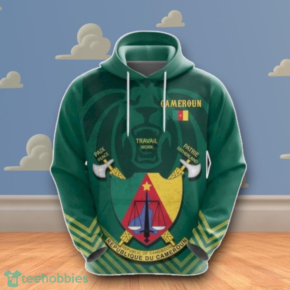 Cameroon 3D Hoodie Impressive Gift