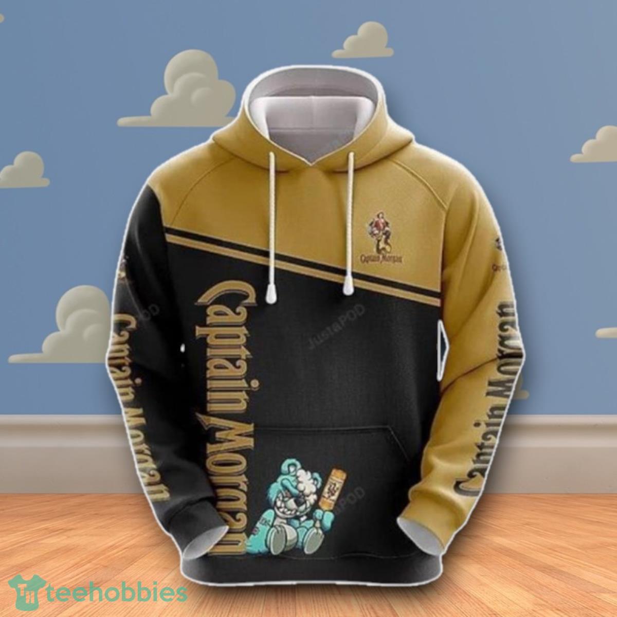 Captain Morgan Whiskey 3D Hoodie Impressive Gift