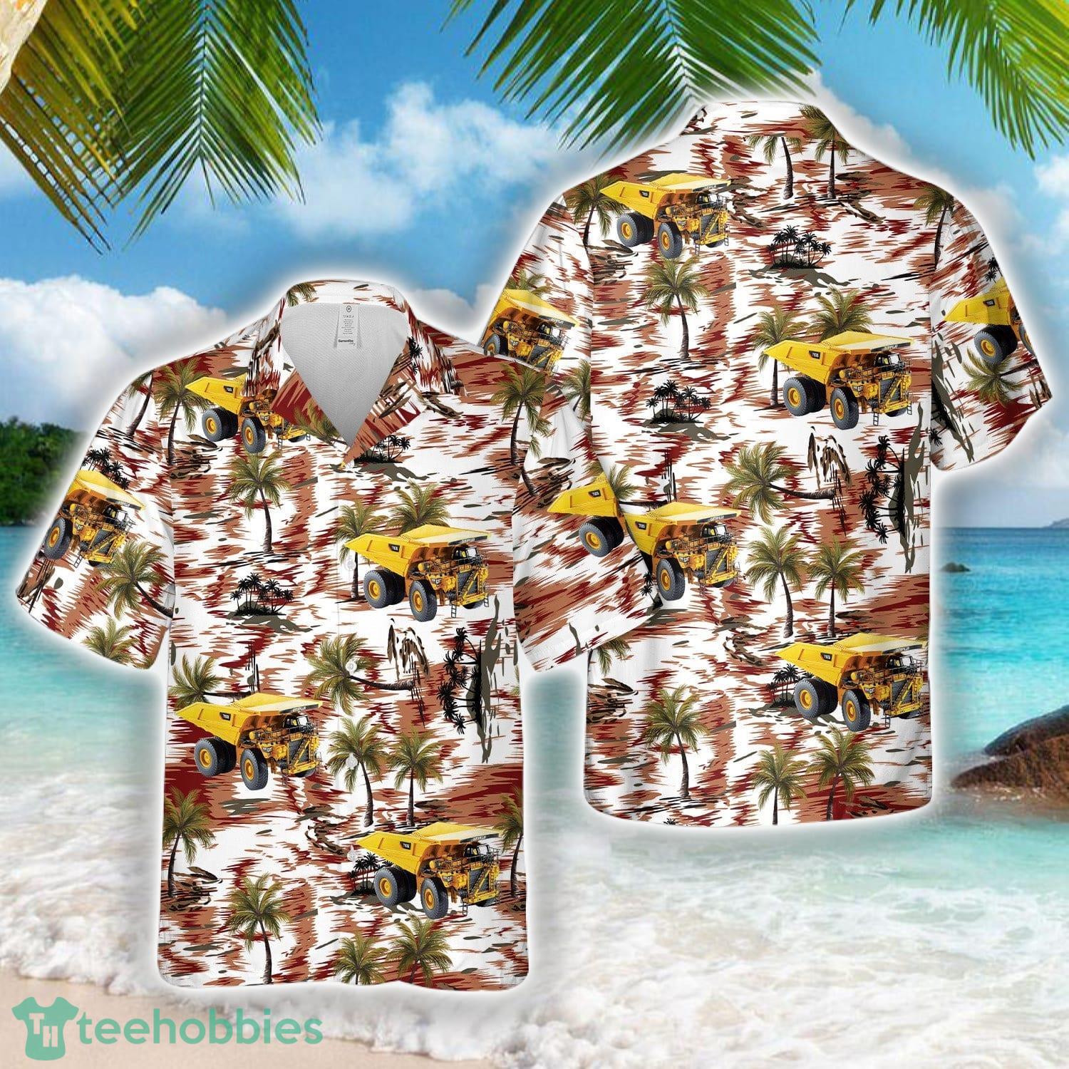 CAT Mining Trucks 793D Hawaiian Shirt Beach Shirt