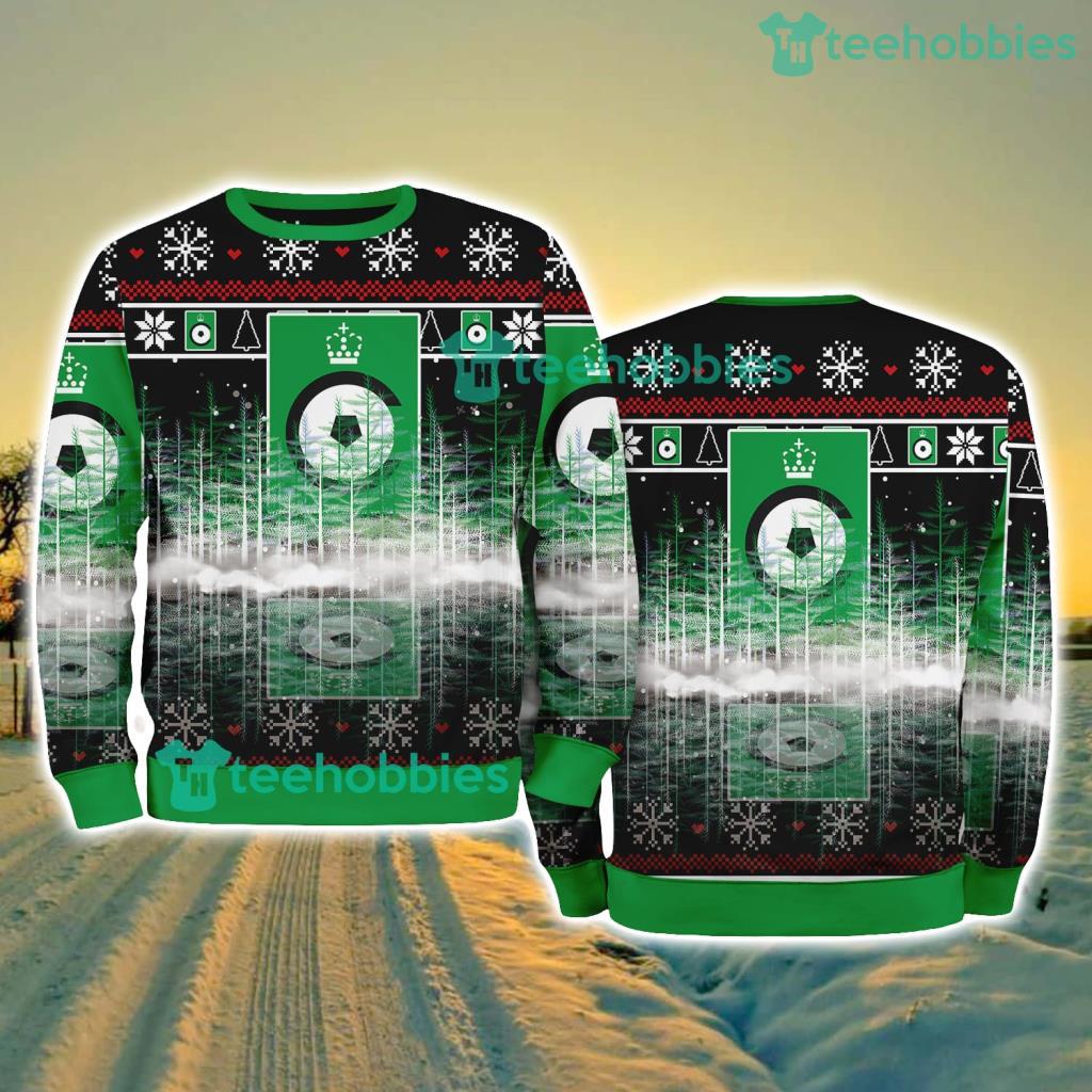 Cercle Brugge Pine Christmas Ugly Sweater New Style Best Gift For Fans
