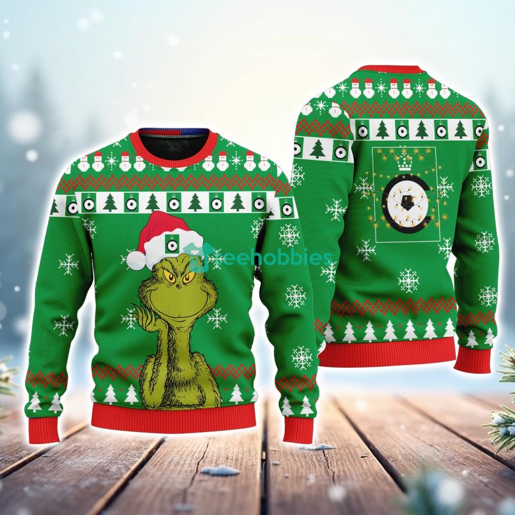 Cercle Brugge The Grinch Funny Merry Christmas Uglly Sweater 3D New Trend