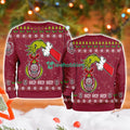 Cfr Cluj Grinch Hand Ugly Christmas Sweater 3D