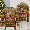 Chicken Christmas Ugly Sweater Merry Chickmas Ugly All Over Print 3D Sweater Candies Pine Tree Xmas Sweater