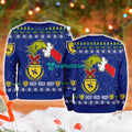Chievo Verona Grinch Hand Ugly Christmas Sweater 3D