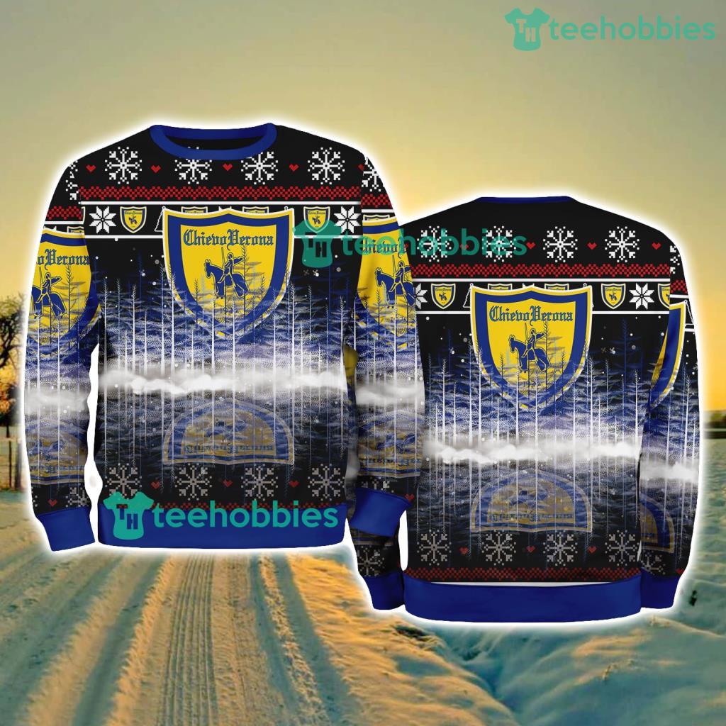 Chievo Verona Pine Christmas Ugly Sweater New Style Best Gift For Fans