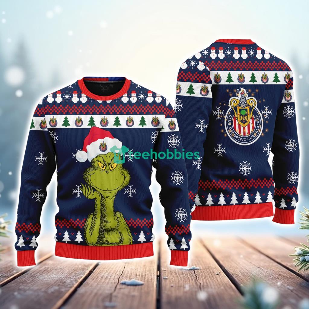 Chivas The Grinch Funny Merry Christmas Uglly Sweater 3D New Trend