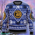 Christmas Blue Ranger Power Rangers Ugly Christmas 3D Sweater Style Gift