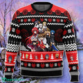 Christmas Characters High School DxD Ugly Christmas 3D Sweater Style Gift