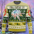 Christmas Fantasy Final Fantasy XIV Ugly Christmas 3D Sweater Style Gift
