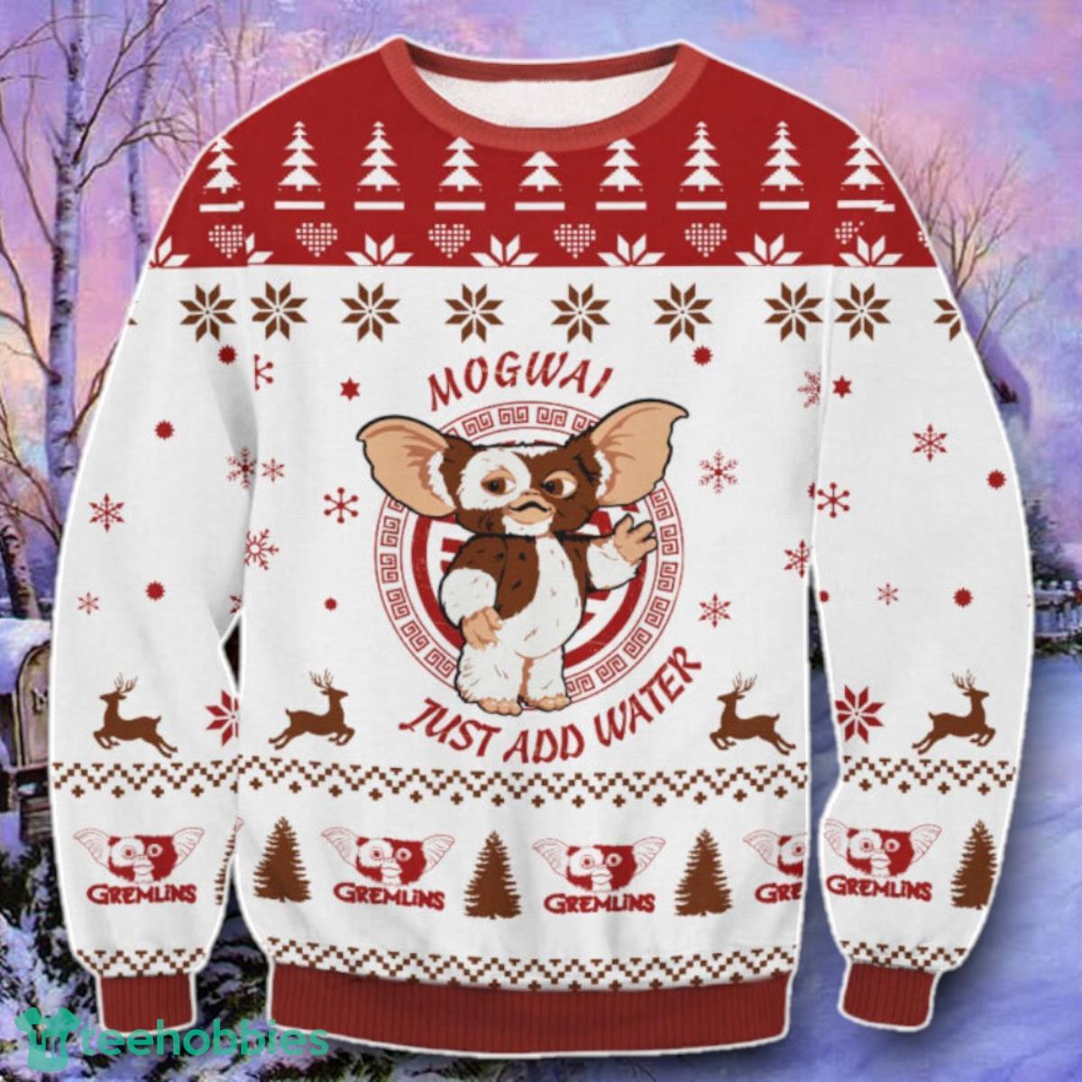 Christmas Gremlins Mogwai Just Add Water Ugly Christmas 3D Sweater Style Gift