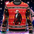 Christmas, Merry Christmas 007 James Bond Ugly Christmas Sweater Gift For Men And Women