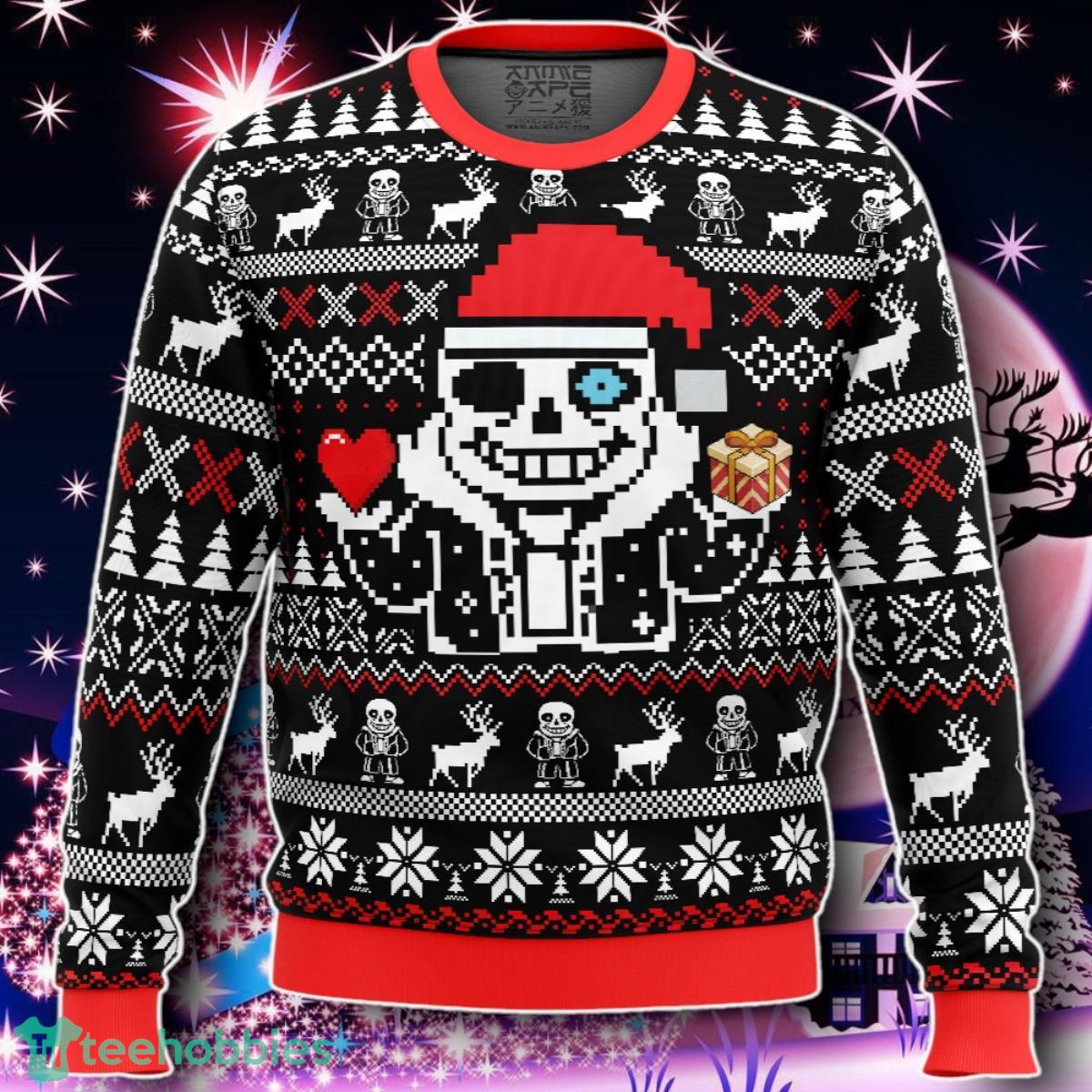 Christmas Sans Undertale Ugly Christmas Sweater Gift For Men And Women