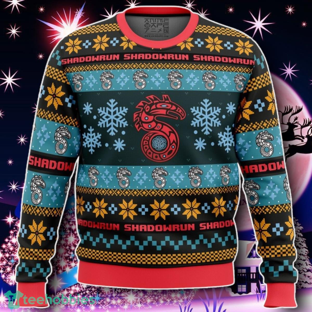 Christmas Shadowrun Board Games Ugly Christmas Sweater Gift For Men And Women