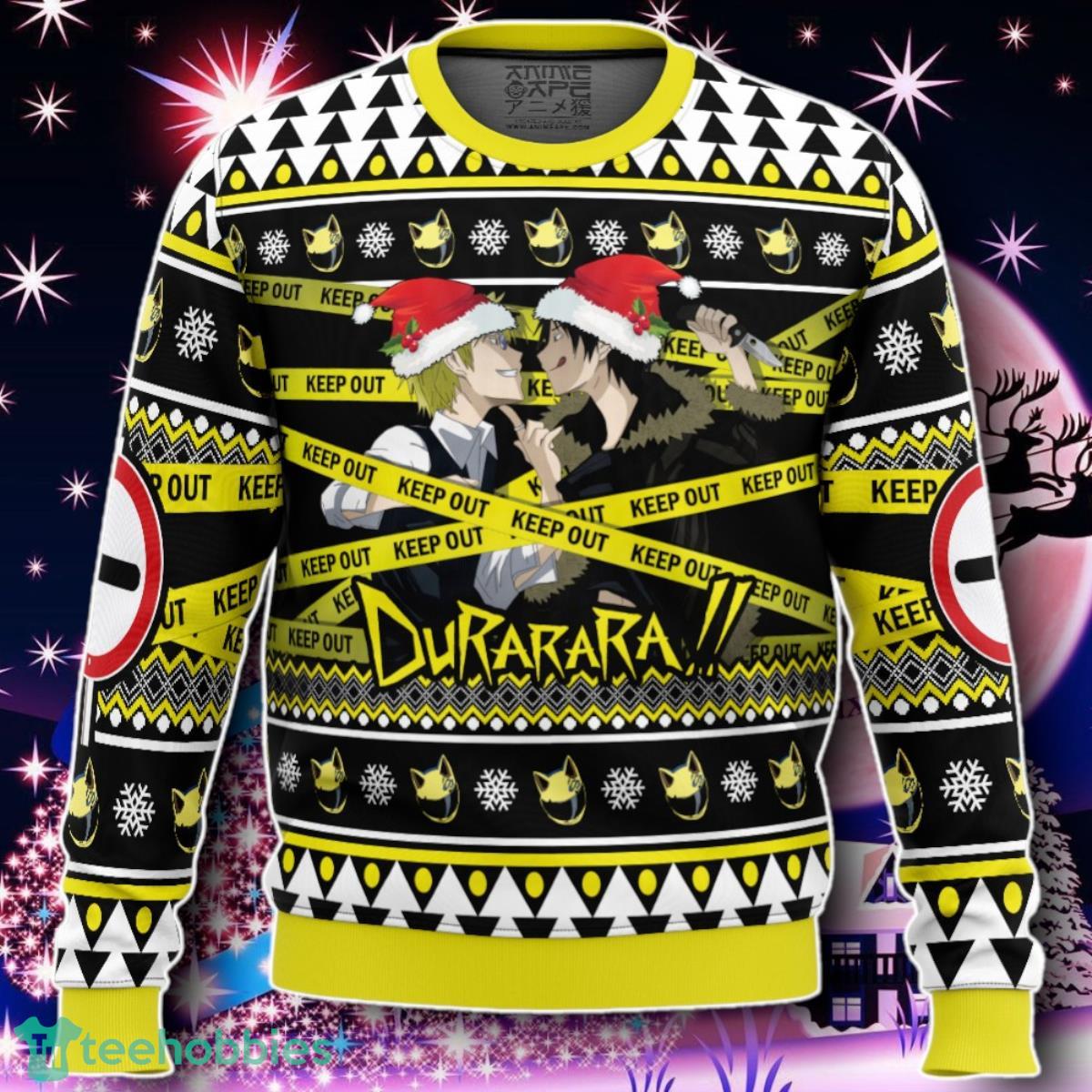 Christmas Shizuo And Izaya Durarara!! Ugly Christmas Sweater Gift For Men And Women