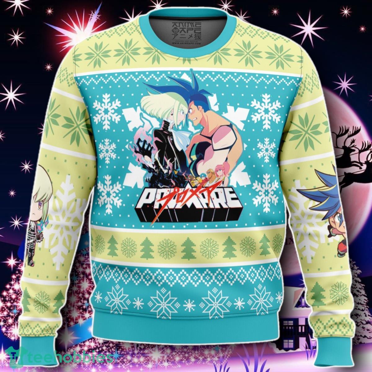 Christmas Snowflakes Promare Christmas Sweater Gift For Men And Women