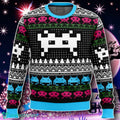 Christmas Space Invaders Ugly Christmas Sweater Gift For Men And Women