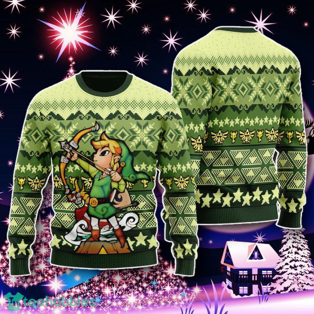 Christmas Sweater Art From The Wind Waker Best Gift For Men And Women