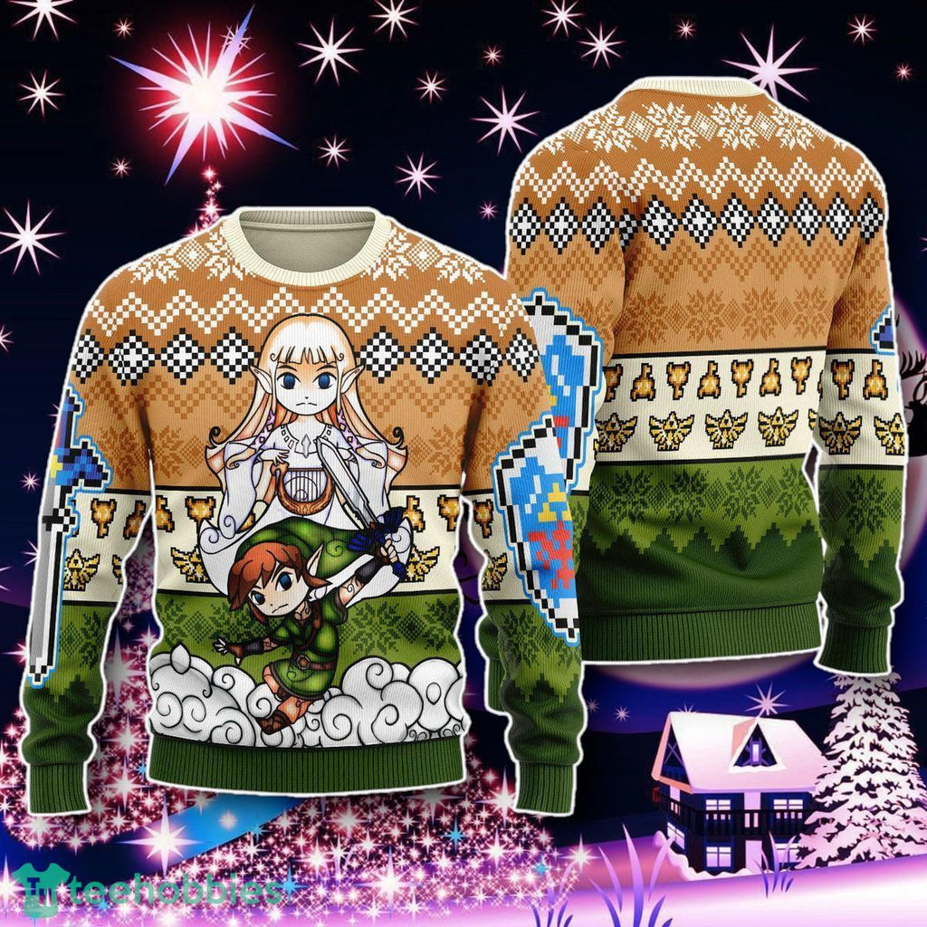 Christmas Sweater Art From The Wind Waker Gift For Men And Women
