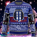 Christmas Through Time And Space Doctor Who Ugly Christmas Sweater Gift For Men And Women
