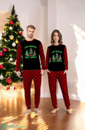 Christmas Tree I Like Them Real Thick And Sprucey Family Matching Pajama Set