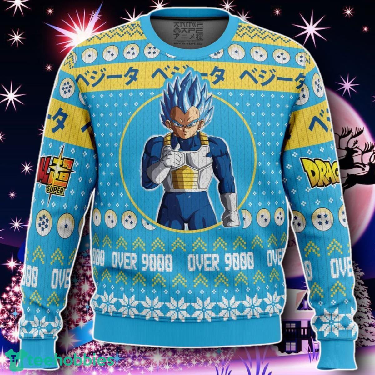 Christmas Vegeta DBZ Ugly Christmas Sweater Gift For Men And Women