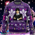 Christmas Wednesday Adams Family Ugly Christmas Sweater Gift For Men And Women
