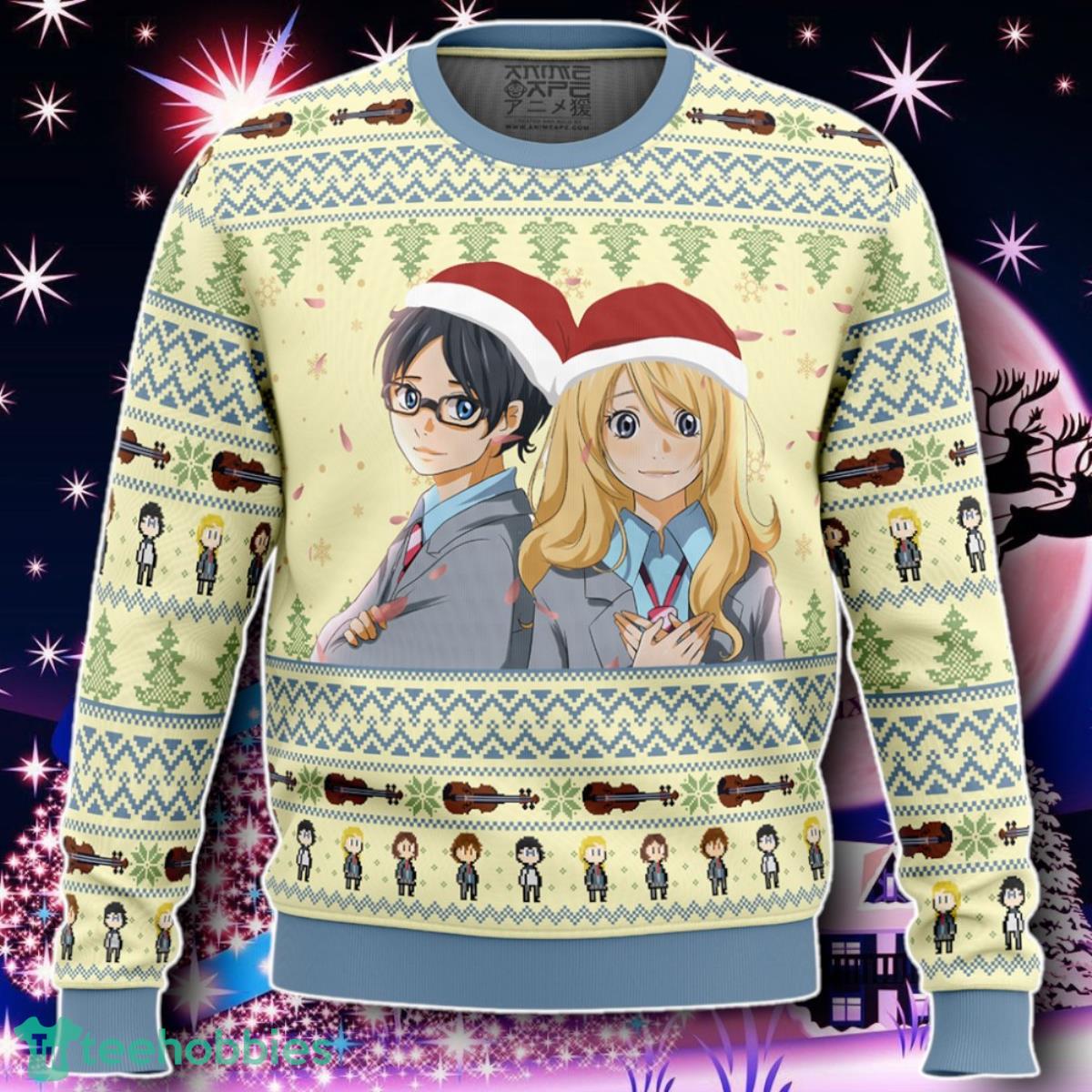 Christmas Your Lie In April Ugly Christmas Sweater Gift For Men And Women
