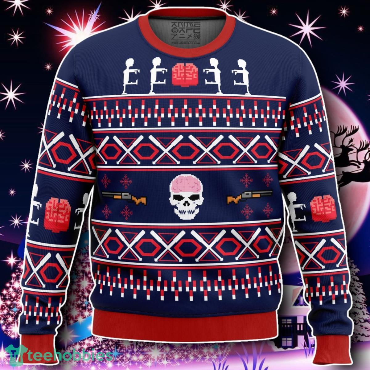 Christmas Zombie Ugly Christmas Sweater Gift For Men And Women