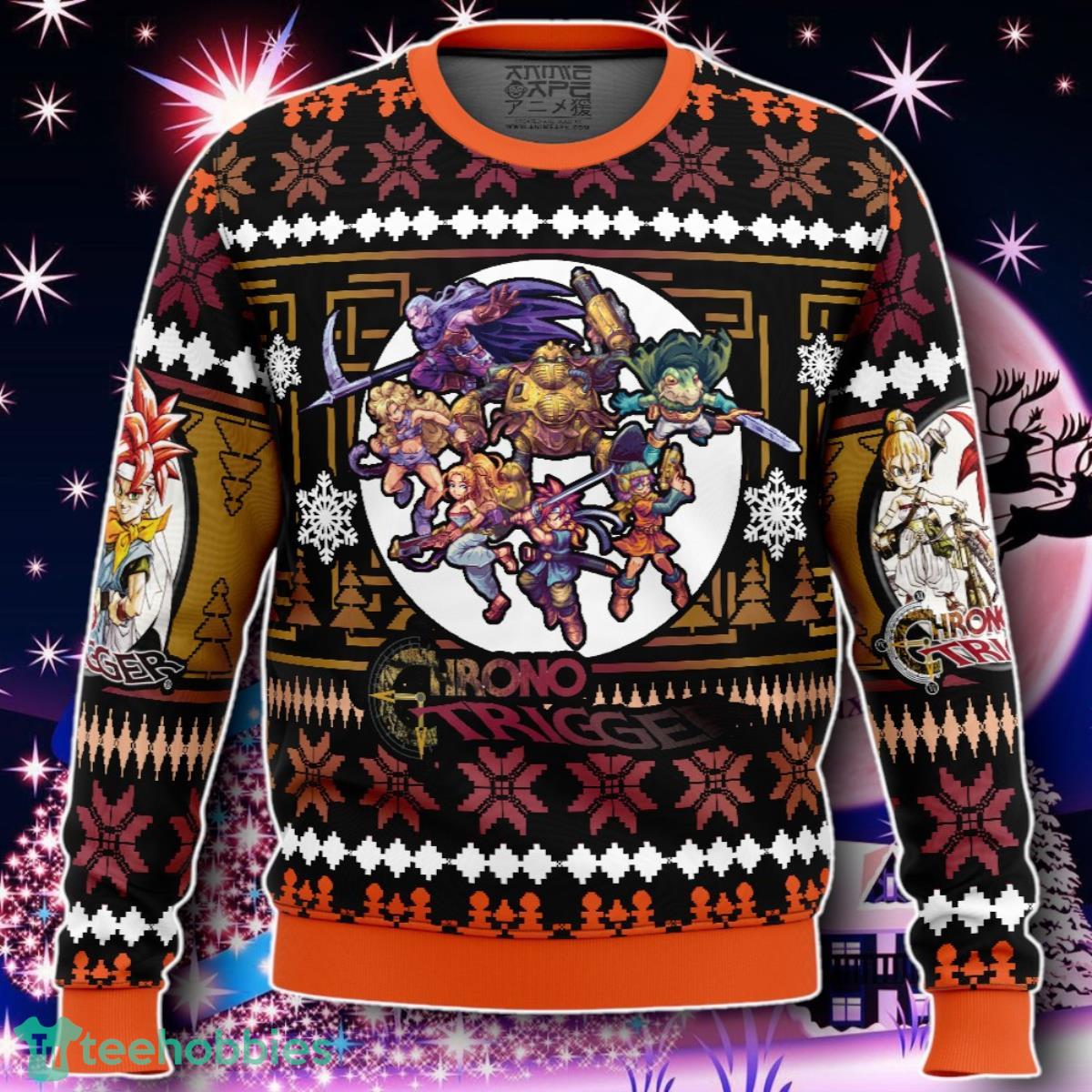 Chrono Heroes Chrono Trigger Ugly Christmas Sweater Gift For Men And Women