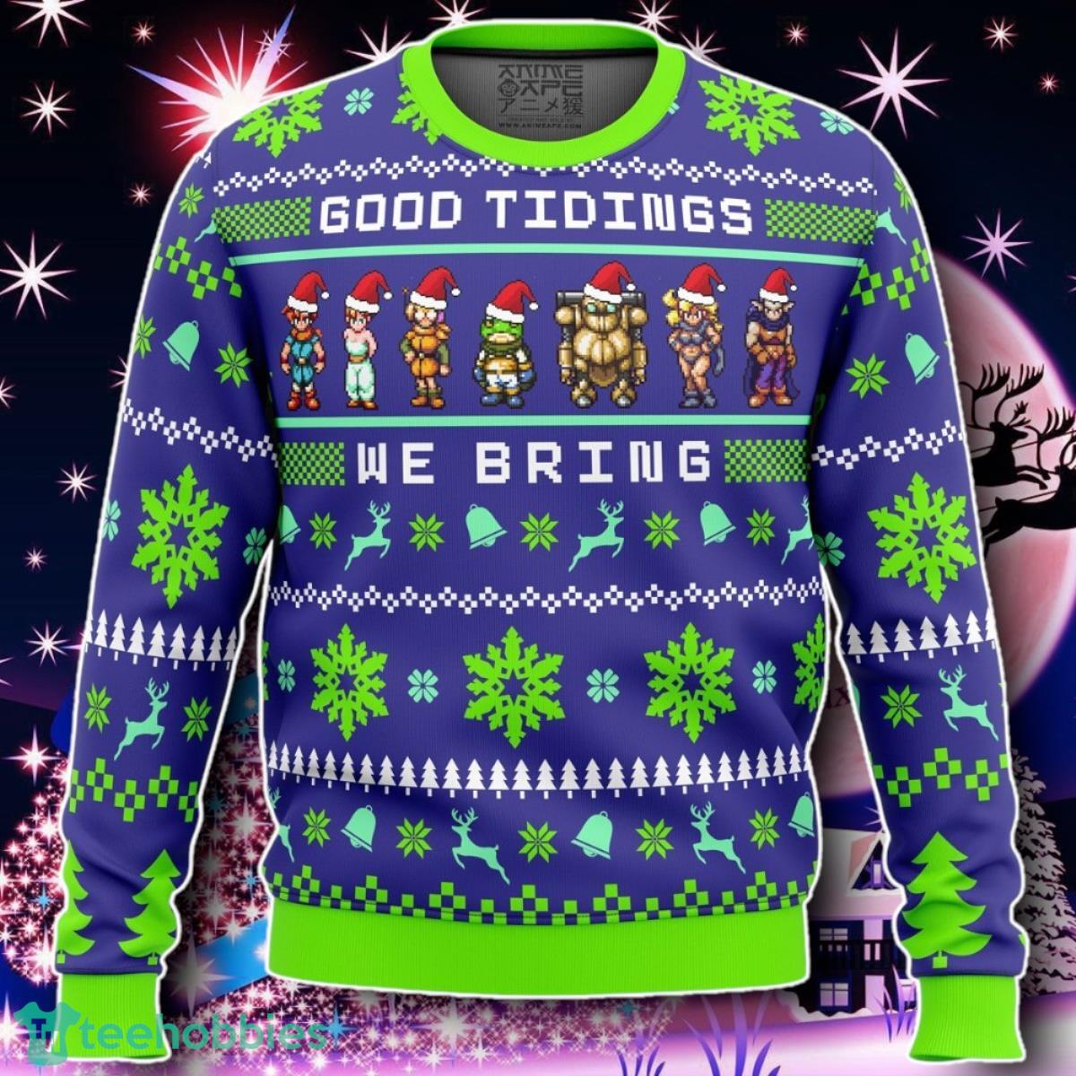 Chrono Trigger Good Tidings We Bring Ugly Christmas Sweater Gift For Men And Women