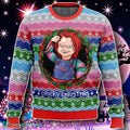 Chucky Christmas Ugly Christmas Sweater Gift For Men And Women
