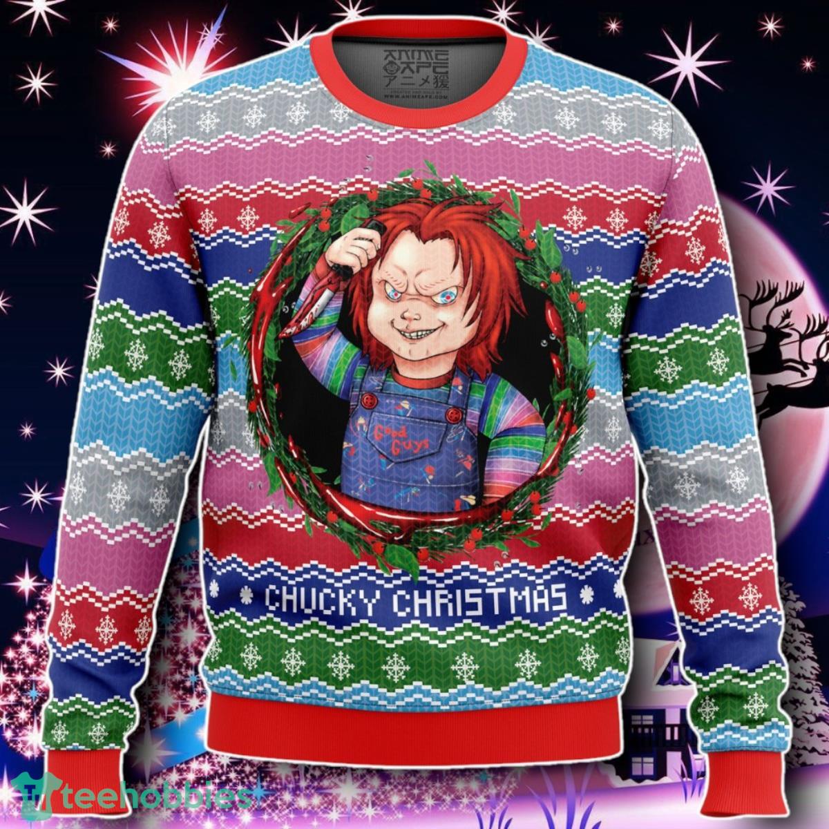 Chucky Christmas Ugly Christmas Sweater Gift For Men And Women