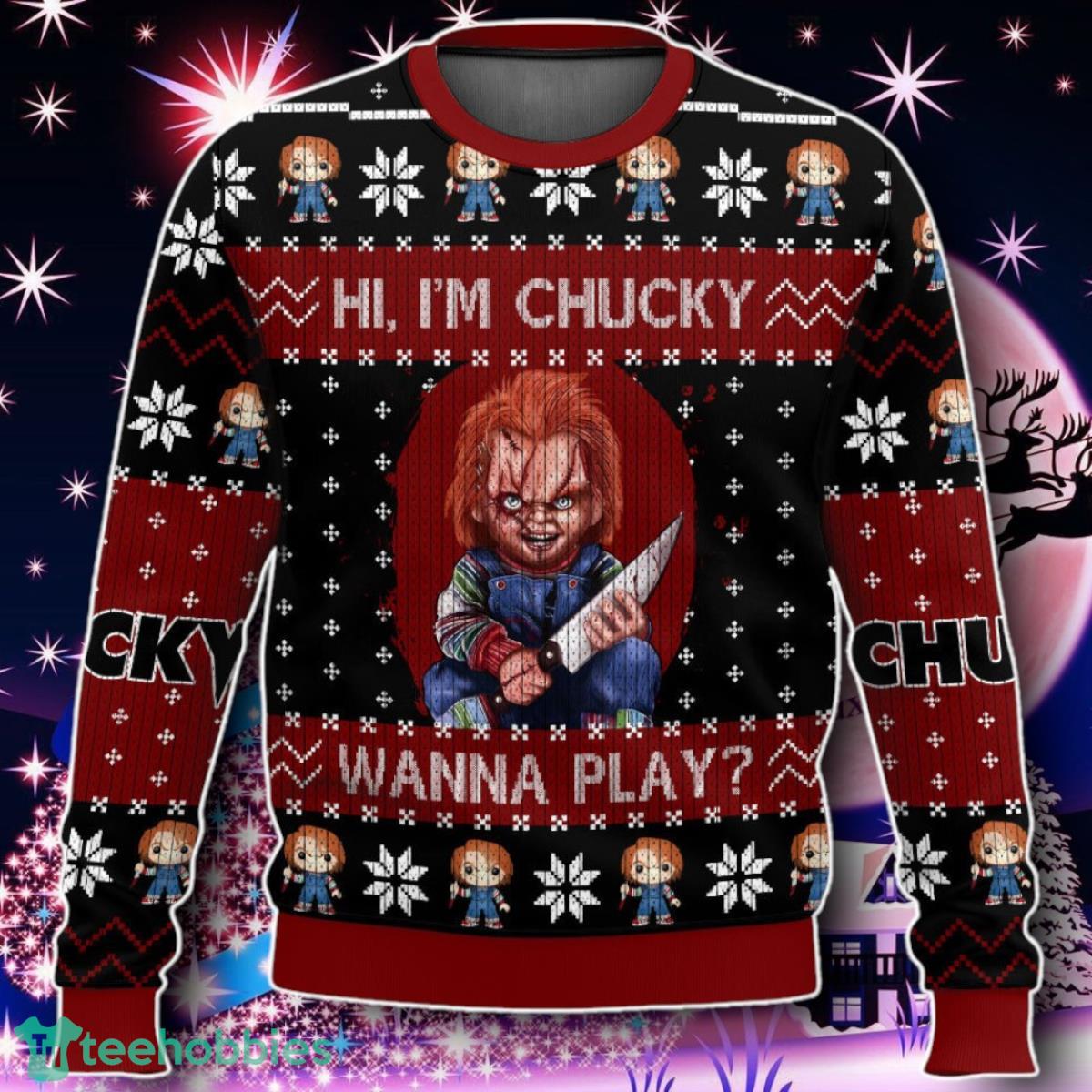 Chucky Ugly Christmas Sweater Gift For Men And Women