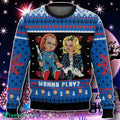 Chucky Ugly Sweater Gift For Men And Women