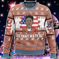 Clayton Bigsby Let That Hate Out Chappelle’s Show Ugly Christmas Sweater Gift For Men And Women