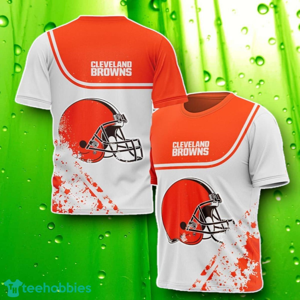 Cleveland Browns 3D T-Shirt Stylish Gifts For Men And Women